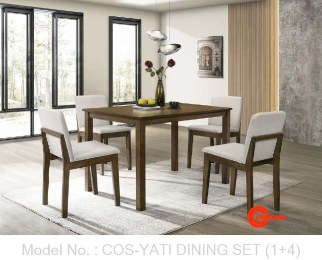 COS-YATI DINING SET (1+4)